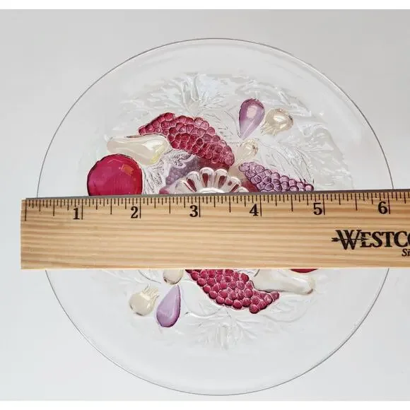 Westmoreland Glass Della Robbia Mint Compote Tidbit Tray Cake Plate 1928-1940 - Picture 8 of 11
